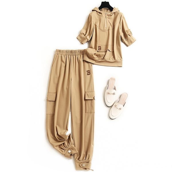pants fashion suits european design leisure sports women's 2021 summer hooded t-shirt work leggings 17727, White
pants fashion suits european design leisure sports women's 2021 summer hooded t-shirt work leggings 17727, White
