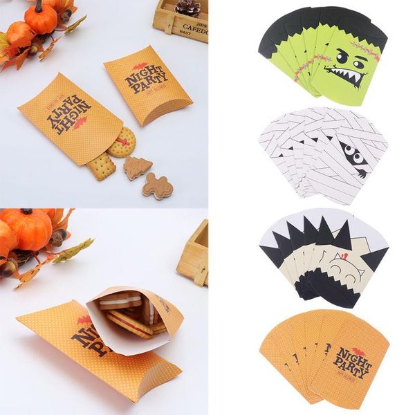 gift wrap 24pcs mini candy biscuit paper boxes cute pillow cardboard box halloween party supplies accessories with labels stickers
gift wrap 24pcs mini candy biscuit paper boxes cute pillow cardboard box halloween party supplies accessories with labels stickers