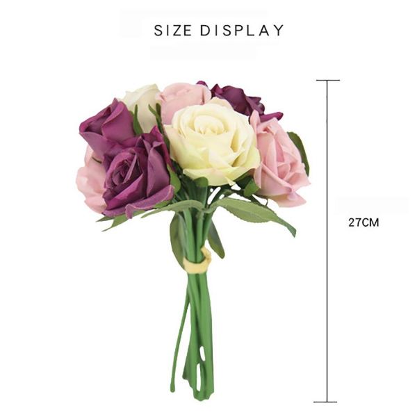 decorative flowers & wreaths artificial simulation rose bouquet fake flower wedding hand home decoration plant
decorative flowers & wreaths artificial simulation rose bouquet fake flower wedding hand home decoration plant