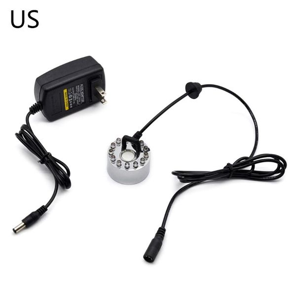 ultrasonic mist maker generator fogger nebulizer water fountain pond 12 led atomizer air humidifier us/uk/eu/au plug
ultrasonic mist maker generator fogger nebulizer water fountain pond 12 led atomizer air humidifier us/uk/eu/au plug