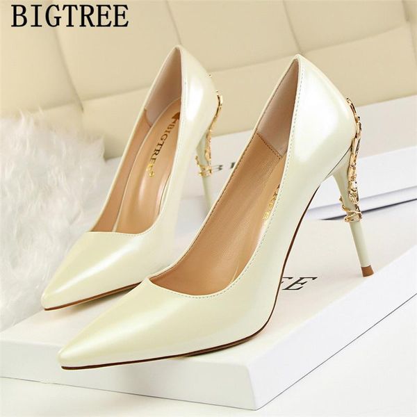 extreme high heels patent leather bigtree shoes black pumps women pointed toe office ayakkabi dress
extreme high heels patent leather bigtree shoes black pumps women pointed toe office ayakkabi dress
