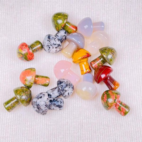 decorative objects & figurines natural crystal mini mushroom shaped gemstone healing decor
decorative objects & figurines natural crystal mini mushroom shaped gemstone healing decor