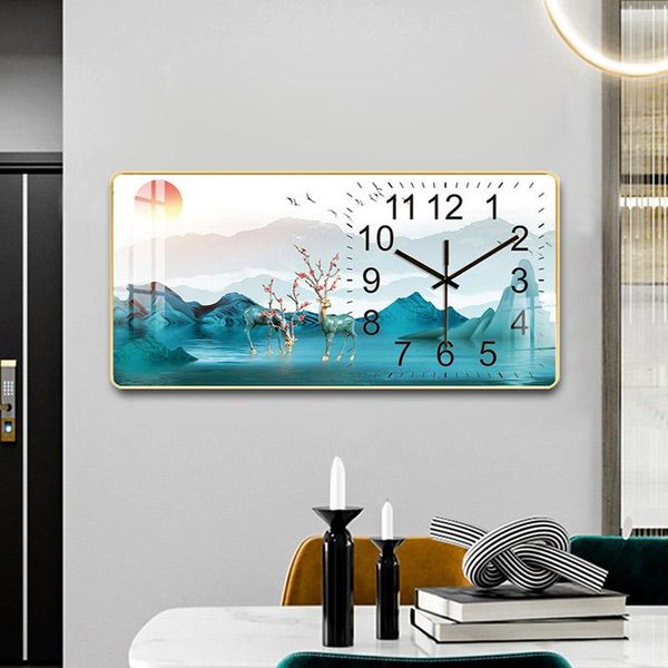 wall clocks large clock style luxury living room painting decoration for home porch hanging silent 60 x30cm
wall clocks large clock style luxury living room painting decoration for home porch hanging silent 60 x30cm
