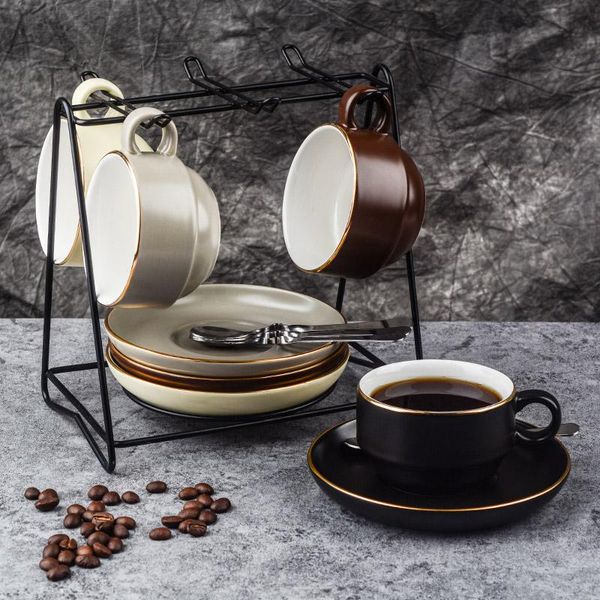 cups & saucers luxury european coffee cup set bone china british creative high with spoon saucer taza madera daily supplies oo50bd
cups & saucers luxury european coffee cup set bone china british creative high with spoon saucer taza madera daily supplies oo50bd