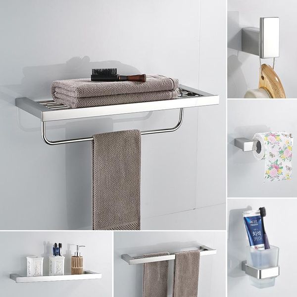 bath accessory set 304 stainless steel bathroom hardware robe hook towel bar toilet paper holder ring accessories
bath accessory set 304 stainless steel bathroom hardware robe hook towel bar toilet paper holder ring accessories