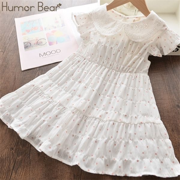 girl's dresses humor bear summer new lapel wavelet dot wrinkled short-sleeved cotton princess party dress baby kids girls clothing c022, Red;yellow
girl's dresses humor bear summer new lapel wavelet dot wrinkled short-sleeved cotton princess party dress baby kids girls clothing c022, Red;yellow