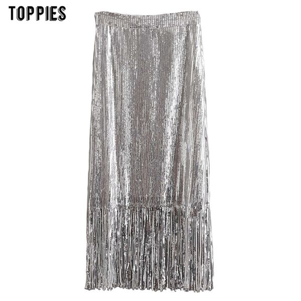 sequin midi skirts woman high waist silver tassel dress female streetwear 210421, Black
sequin midi skirts woman high waist silver tassel dress female streetwear 210421, Black
