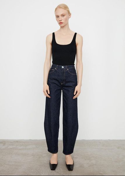 women's jeans design casual versatile autumn winter fashion classic women high waist loose straight denim pants, Blue
women's jeans design casual versatile autumn winter fashion classic women high waist loose straight denim pants, Blue
