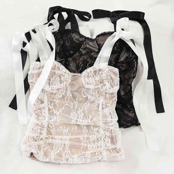 summer fashion fashionable elegant lace-up womens tanks bow slim fit slimming short lace vest clothing, White
summer fashion fashionable elegant lace-up womens tanks bow slim fit slimming short lace vest clothing, White