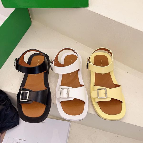 women chunky sole sandals 2021 summer lady casual shoes fashion mid heels buckle strap platform size 35-40, Black
women chunky sole sandals 2021 summer lady casual shoes fashion mid heels buckle strap platform size 35-40, Black