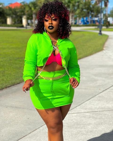 plus size tracksuits green hoodie long sleeve sweatshirts + skirts 2 piece set women female casual two suits night club chic outfits, Black
plus size tracksuits green hoodie long sleeve sweatshirts + skirts 2 piece set women female casual two suits night club chic outfits, Black