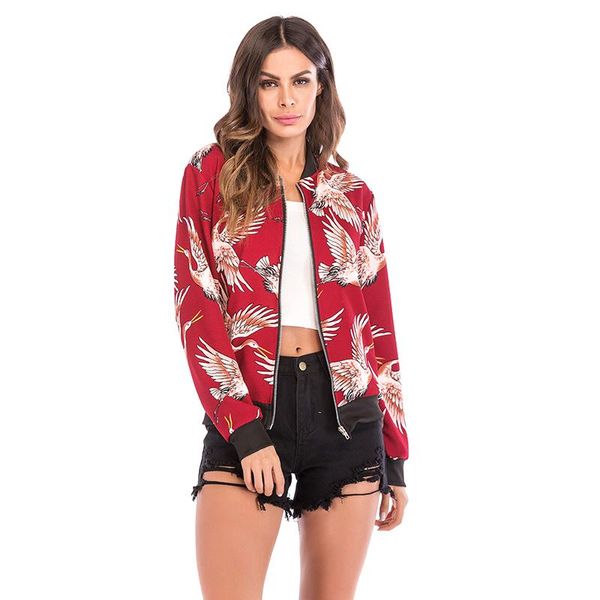 women's jackets fashion women windbreaker jacket long sleeve spring summer basic coats bomber thin outwear female, Black;brown
women's jackets fashion women windbreaker jacket long sleeve spring summer basic coats bomber thin outwear female, Black;brown