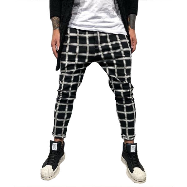 pants trousers plaid casual brother camouflage sports men's fitness running training, Black
pants trousers plaid casual brother camouflage sports men's fitness running training, Black