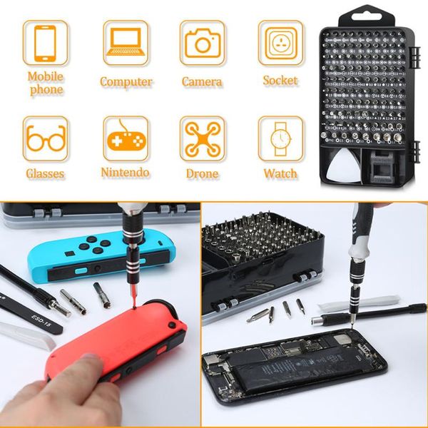 professional hand tool sets 115 in 1 screwdrivers set with magnetic screw driver bits mobile phone tablet pc watch repair hardware tools scr
professional hand tool sets 115 in 1 screwdrivers set with magnetic screw driver bits mobile phone tablet pc watch repair hardware tools scr