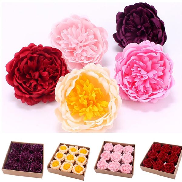 decorative flowers & wreaths 9pcs artificial peony soap head eternal bouquet wedding valentine mother's day diy material
decorative flowers & wreaths 9pcs artificial peony soap head eternal bouquet wedding valentine mother's day diy material