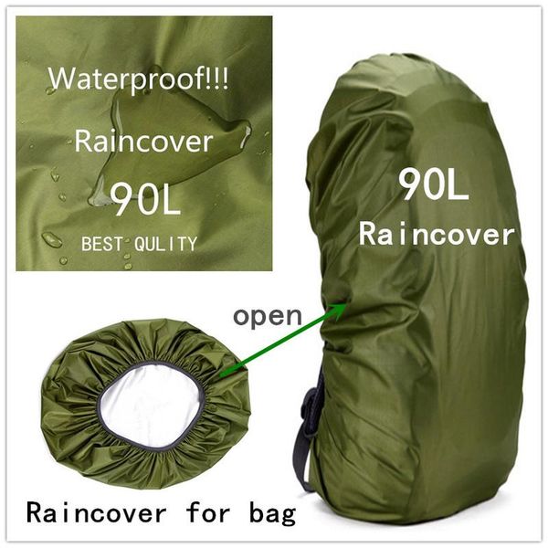 outdoor bags rain cover backpack 90l waterproof bag camo tactical camping hiking climbing dust raincover
outdoor bags rain cover backpack 90l waterproof bag camo tactical camping hiking climbing dust raincover