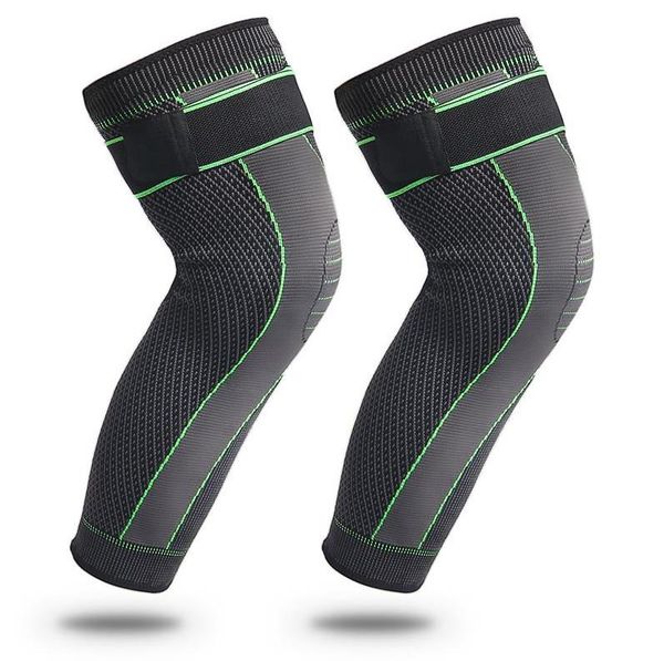 anti-slip lengthen knee pads long leg sleeve bandage compression knees brace sports warmth legs support elastic protector goods, Black;gray
anti-slip lengthen knee pads long leg sleeve bandage compression knees brace sports warmth legs support elastic protector goods, Black;gray