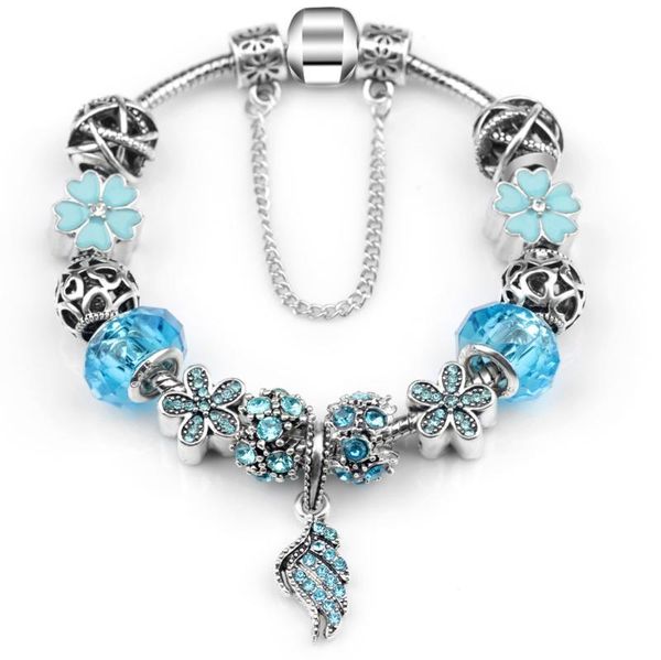 european silver plated antique color charm bracelets bangles for women beads bracelet handmade pulseira link, chain, Black
european silver plated antique color charm bracelets bangles for women beads bracelet handmade pulseira link, chain, Black