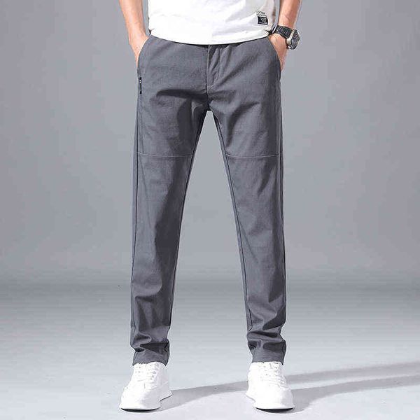 men's jeans 2021 spring and casual korean slim fit elastic waist solid color summer ice thin men's pants, Blue
men's jeans 2021 spring and casual korean slim fit elastic waist solid color summer ice thin men's pants, Blue
