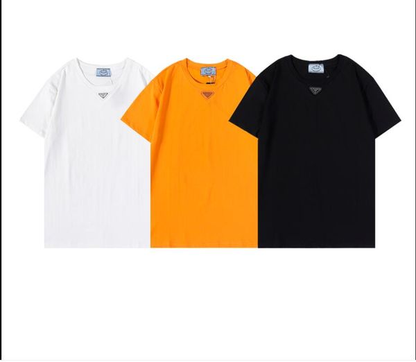 women's t-shirt fashionable men/women metal triangle short sleeve t-shirt pullover pure cotton base shirt, White
women's t-shirt fashionable men/women metal triangle short sleeve t-shirt pullover pure cotton base shirt, White