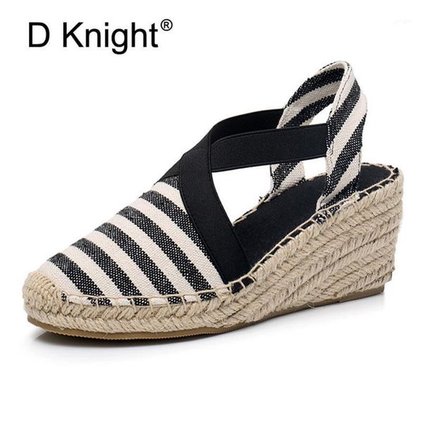 women espadrilles wedge sandals ankle strap summer canvas platform wedges fashion stripes slip on high heel shoes1, Black
women espadrilles wedge sandals ankle strap summer canvas platform wedges fashion stripes slip on high heel shoes1, Black
