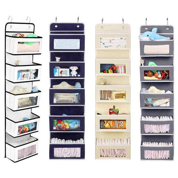 five-layer wall hanging storage bag behind the door large-capacity wardrobe closet non-woven clothes toys socks finishing boxes & bins
five-layer wall hanging storage bag behind the door large-capacity wardrobe closet non-woven clothes toys socks finishing boxes & bins