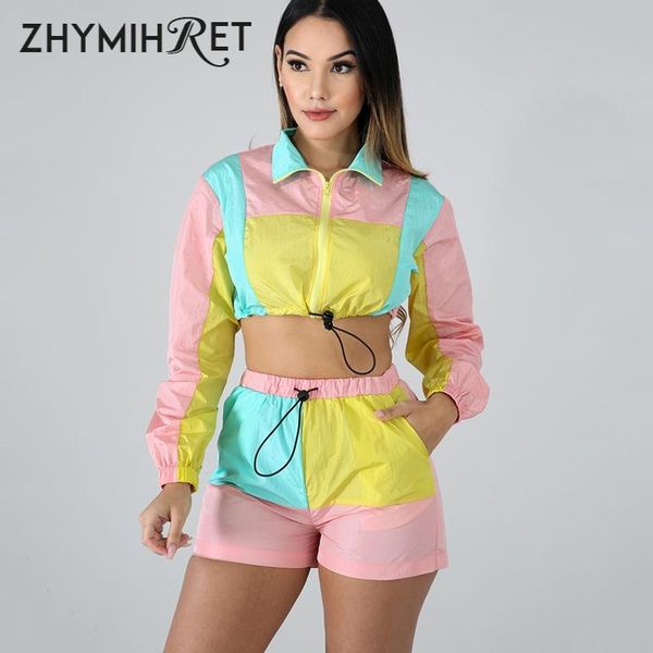 contrast color jacket and shorts two piece set women tracksuit conjuntos de mujer crop biker jogging femme women's tracksuits, Gray
contrast color jacket and shorts two piece set women tracksuit conjuntos de mujer crop biker jogging femme women's tracksuits, Gray
