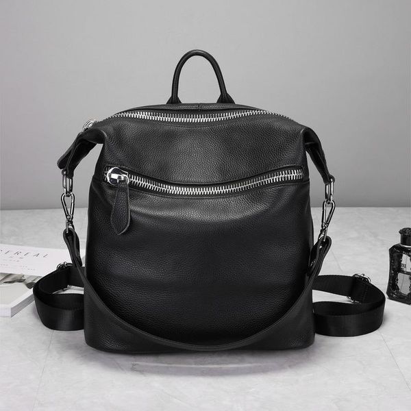 backpack leather ladies european and american style shoulder bag female 2021 women's
backpack leather ladies european and american style shoulder bag female 2021 women's