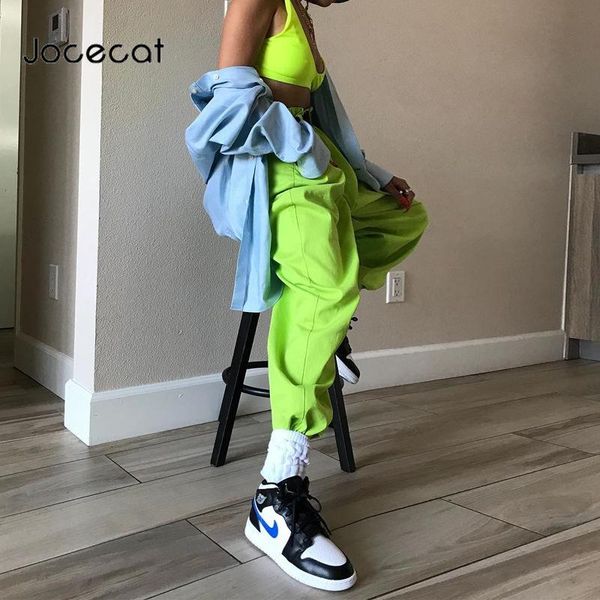 women's pants & capris jocecat fluorescent green hippie high waist trousers women loose spring summer button cargo streetwear 2021, Black;white
women's pants & capris jocecat fluorescent green hippie high waist trousers women loose spring summer button cargo streetwear 2021, Black;white