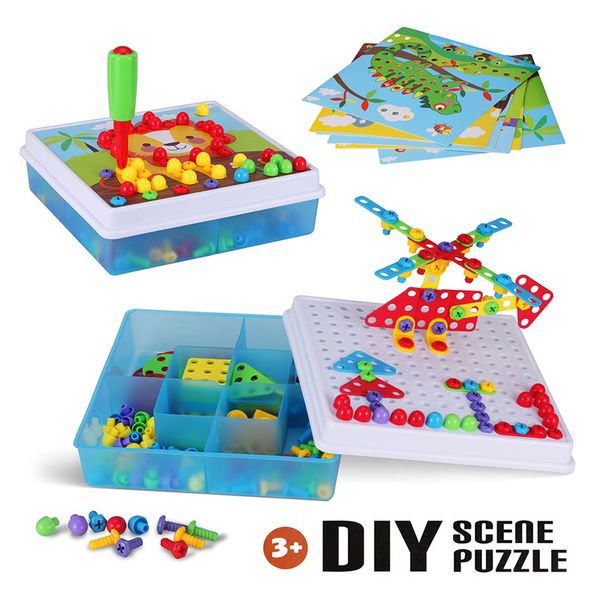 289pcs drill screw group toy kit nut & mushroom nail disassembly competition diy 3d puzzle blocks children stem educational toys
289pcs drill screw group toy kit nut & mushroom nail disassembly competition diy 3d puzzle blocks children stem educational toys