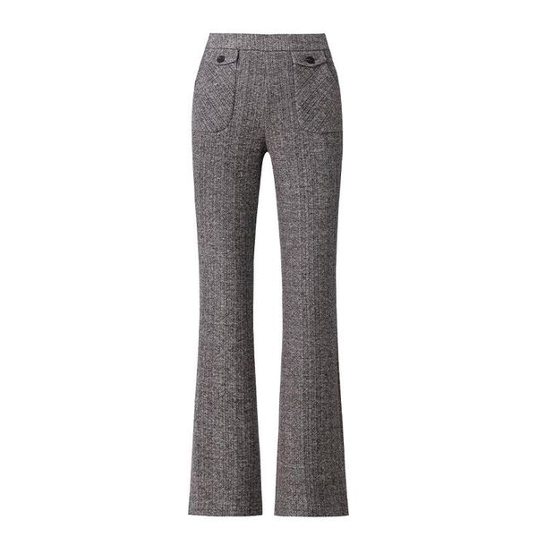 women's 65% cotton trousers for autumn winter high elastic waist office lady flare pants bell bottom korean style & capris, Black;white
women's 65% cotton trousers for autumn winter high elastic waist office lady flare pants bell bottom korean style & capris, Black;white