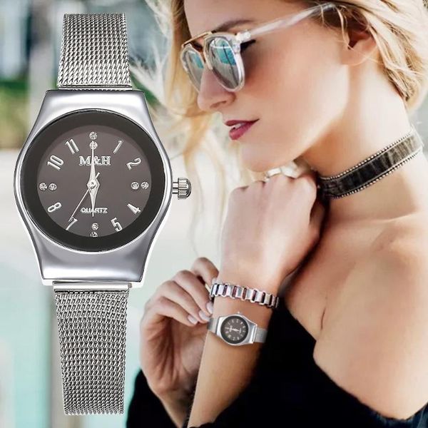 wristwatches bracelet watch women dress stainless steel band analog quartz wristwatch fashion luxury ladie golden rose gold clock reloj muje, Slivery;brown
wristwatches bracelet watch women dress stainless steel band analog quartz wristwatch fashion luxury ladie golden rose gold clock reloj muje, Slivery;brown