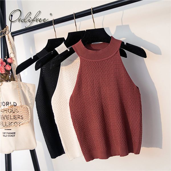 summer off shoulder halter tank camisole sleeveless short tshirt knitted t-shirt crop 210415, White
summer off shoulder halter tank camisole sleeveless short tshirt knitted t-shirt crop 210415, White