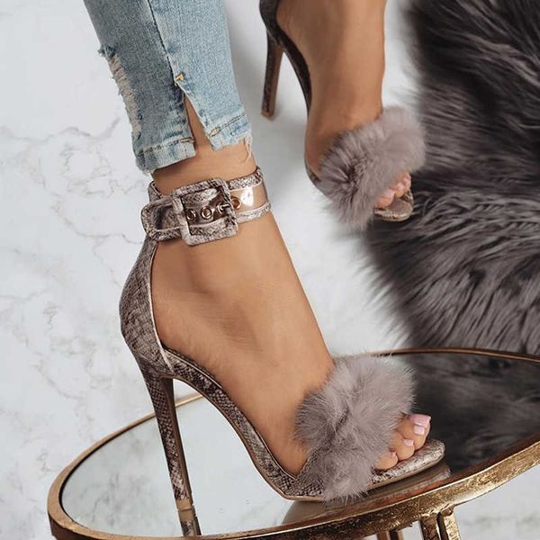 faux fur women sandals high heels snakeskin pattern women high heels pumps 11cm thin heel women y0721, Black
faux fur women sandals high heels snakeskin pattern women high heels pumps 11cm thin heel women y0721, Black