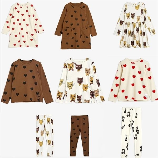 mini brand kids t-shirts autumn girls heart pattern dress fall long sleeve cotton fashion baby girl boys casual dresses 220118, Blue
mini brand kids t-shirts autumn girls heart pattern dress fall long sleeve cotton fashion baby girl boys casual dresses 220118, Blue