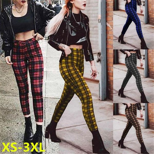 women's pants & capris college style plaid retro punk pencil harem casual elastic high waisted leggings, Black;white
women's pants & capris college style plaid retro punk pencil harem casual elastic high waisted leggings, Black;white