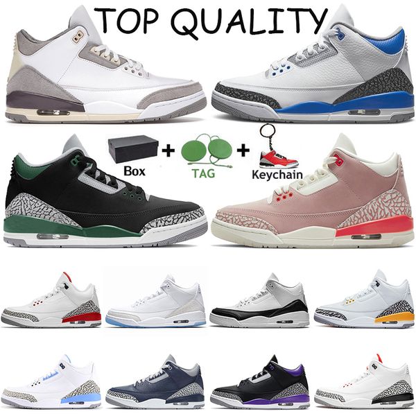 2022 With Box women mens jumpman 3 3s basketball shoes Racer Blue A Ma Maniere Fire Red Court Purple Pine Green Georgetown men trainers spor, White;red
2022 With Box women mens jumpman 3 3s basketball shoes Racer Blue A Ma Maniere Fire Red Court Purple Pine Green Georgetown men trainers spor, White;red