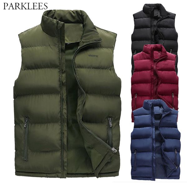 solid casual men winter vest jacket fashion warm simple mens sleeveless waistcoat stand collar outdoor gilet male veste hommes 210524, White;black
solid casual men winter vest jacket fashion warm simple mens sleeveless waistcoat stand collar outdoor gilet male veste hommes 210524, White;black