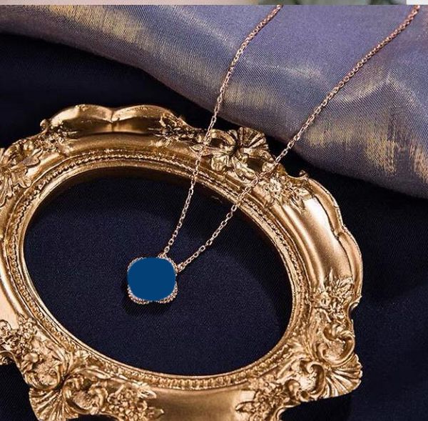 classic necklace fashion elegant clover necklaces gift for woman designer jewelry pendant 18 color with box need extra cost, Silver
classic necklace fashion elegant clover necklaces gift for woman designer jewelry pendant 18 color with box need extra cost, Silver