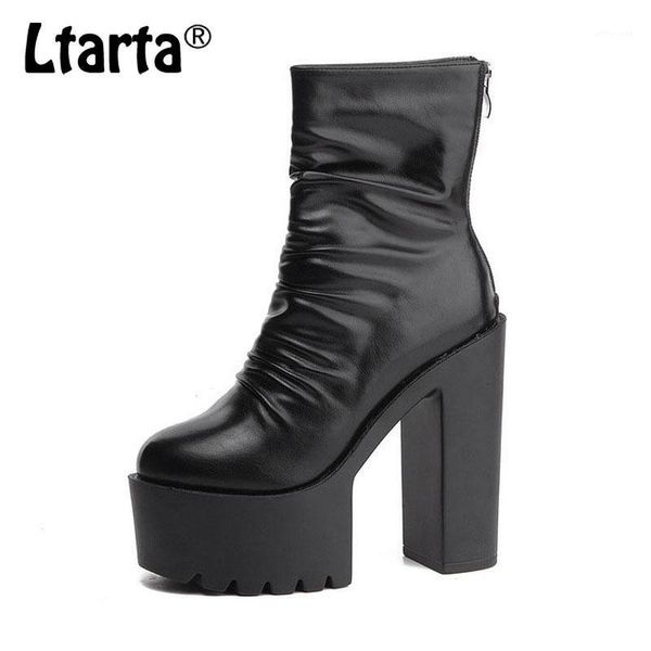 boots ltarta 2021 women platfrom boot autumn winter super beauty thick heel waterproof platform high short1, Black
boots ltarta 2021 women platfrom boot autumn winter super beauty thick heel waterproof platform high short1, Black