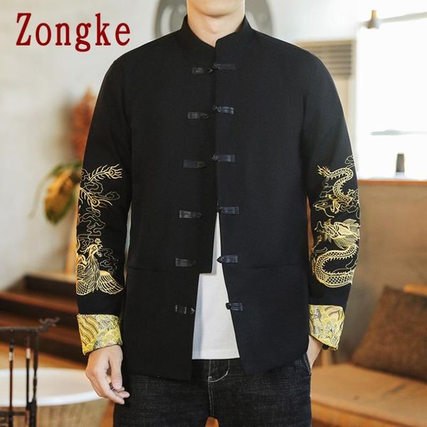 men's jackets zongke dragon embroidery winter jacket men 2021 japanese streetwear for brand coat m-5xl, Black;brown
men's jackets zongke dragon embroidery winter jacket men 2021 japanese streetwear for brand coat m-5xl, Black;brown