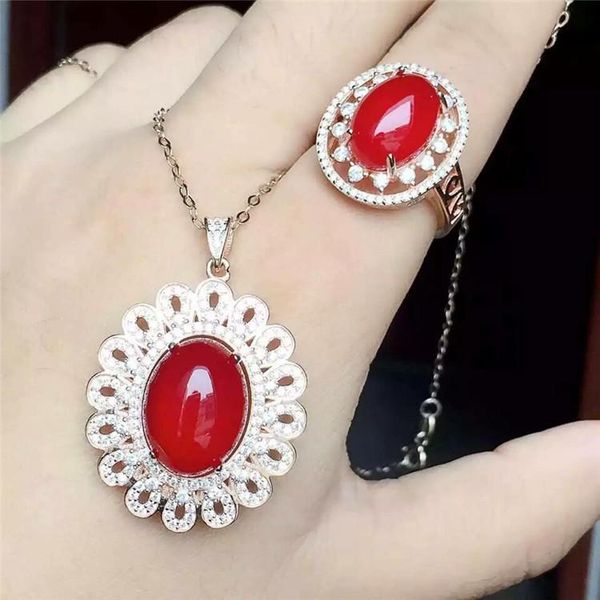 boutique jewels 925 pure silver inlay natural ruby medulla ring + pendant set with diamond vine helix bracelet, earrings & necklace, Black
boutique jewels 925 pure silver inlay natural ruby medulla ring + pendant set with diamond vine helix bracelet, earrings & necklace, Black