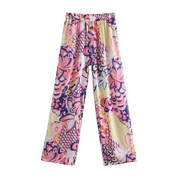 women's pants & capris 2021 women fashion vintage color match floral printing casual wide leg retro side pocket long trousers streetwea, Black;white
women's pants & capris 2021 women fashion vintage color match floral printing casual wide leg retro side pocket long trousers streetwea, Black;white