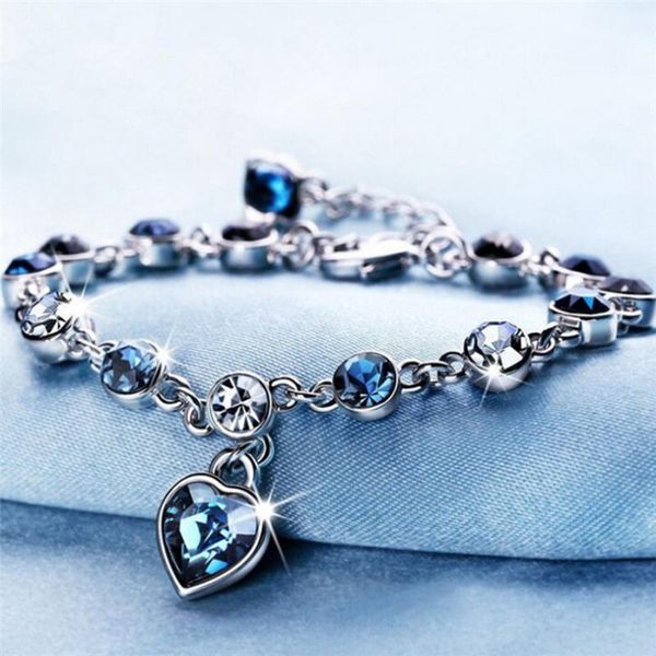 charm bracelets modish jewelry and accessories hand chain stylish female romantic ocean heart-shaped crystal bracelet elegant women boudoir, Golden;silver
charm bracelets modish jewelry and accessories hand chain stylish female romantic ocean heart-shaped crystal bracelet elegant women boudoir, Golden;silver