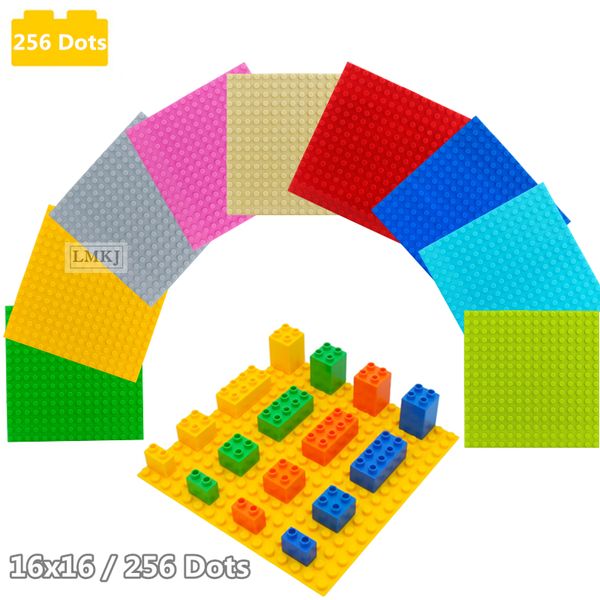 3pieces/lot256 big bricks base plate 16*16 dots 25.*25.5cm baseplate building blocks toys for children gifts
3pieces/lot256 big bricks base plate 16*16 dots 25.*25.5cm baseplate building blocks toys for children gifts