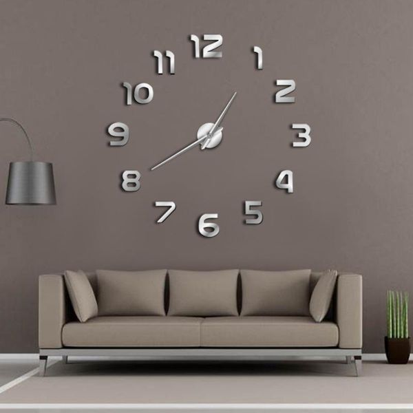 wall clocks diy 3d mirror effect large arabia numerals sticker clock giant simple modern design home decor watch
wall clocks diy 3d mirror effect large arabia numerals sticker clock giant simple modern design home decor watch