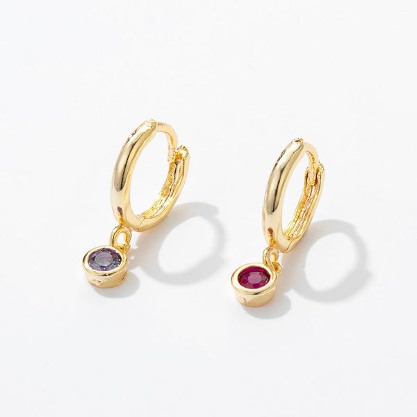 hoop & huggie fashion sparking rainbow zircon small earrings dainty geometric metal style colored for women jewelry, Golden;silver
hoop & huggie fashion sparking rainbow zircon small earrings dainty geometric metal style colored for women jewelry, Golden;silver