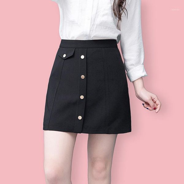 skirts 2021 spring pure lady high waist thin single-breasted bag hip a skirt explosion models, Black
skirts 2021 spring pure lady high waist thin single-breasted bag hip a skirt explosion models, Black