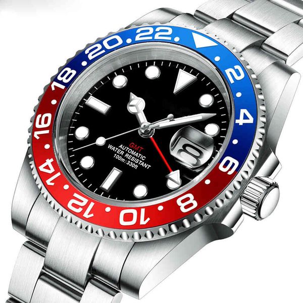 gentlemen watch 40mm automatic movement gm sapphire glass sterile dial waterproof mechanical clock, Slivery;brown
gentlemen watch 40mm automatic movement gm sapphire glass sterile dial waterproof mechanical clock, Slivery;brown