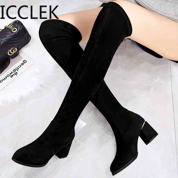 winter over the knee boots women stretch fabric thigh high zipper woman shoes long bota feminina zapatos de mujer 210428, Black
winter over the knee boots women stretch fabric thigh high zipper woman shoes long bota feminina zapatos de mujer 210428, Black